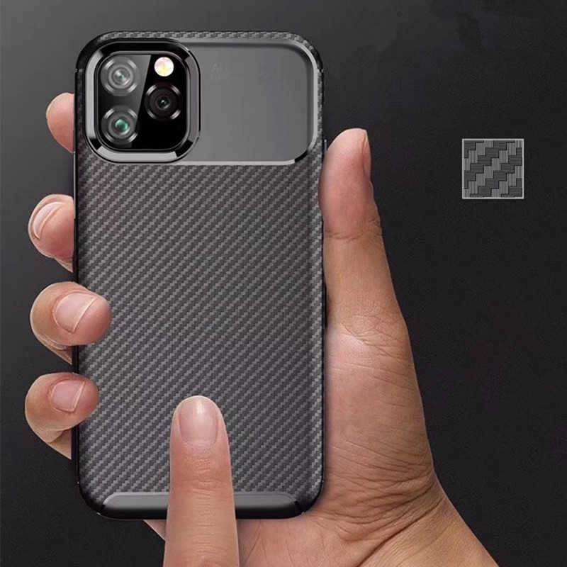 Apple iPhone 11 Pro Max Kılıf Zore Negro Silikon Kapak Yeşil