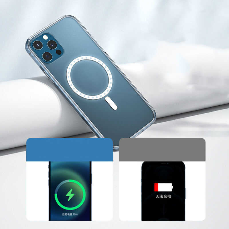 Apple iPhone 11 Pro Max Kılıf Zore Tacsafe Wireless Kapak Renksiz