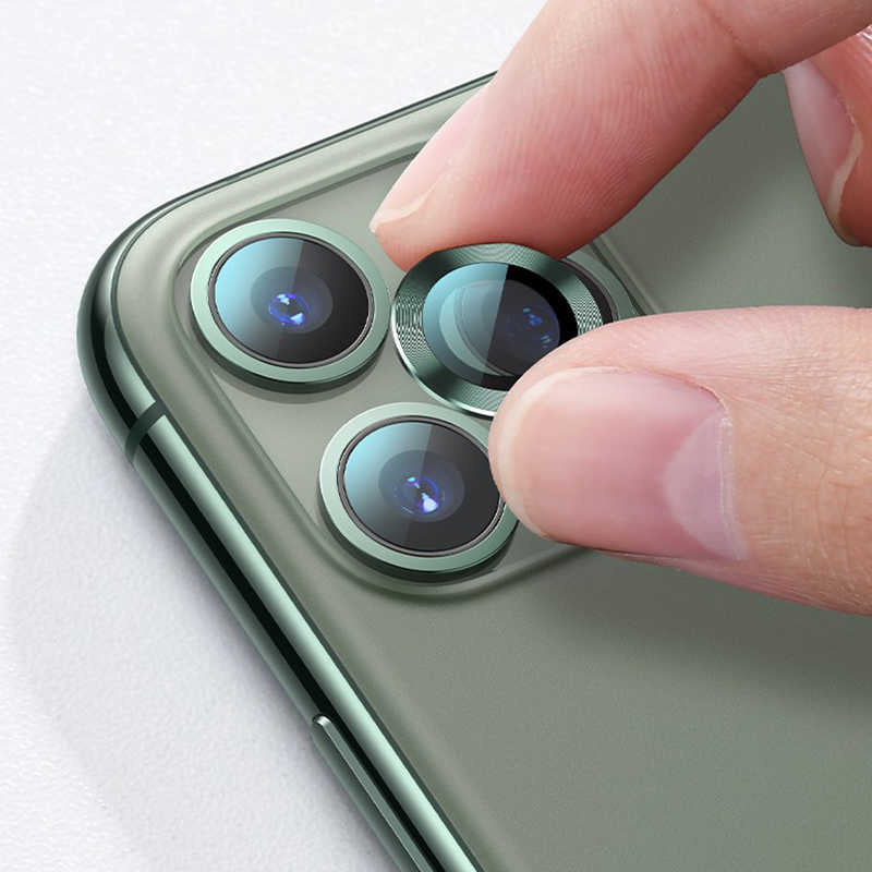 Apple iPhone 11 Pro Max Zore CL-02 Kamera Lens Koruyucu Gold