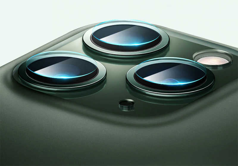 Apple iPhone 11 Pro Max Zore Nano Kamera Koruyucu Renksiz