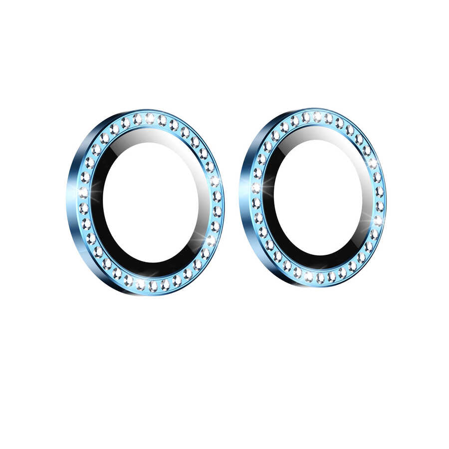 Apple iPhone 11 Zore CL-06 Kamera Lens Koruyucu Colorful