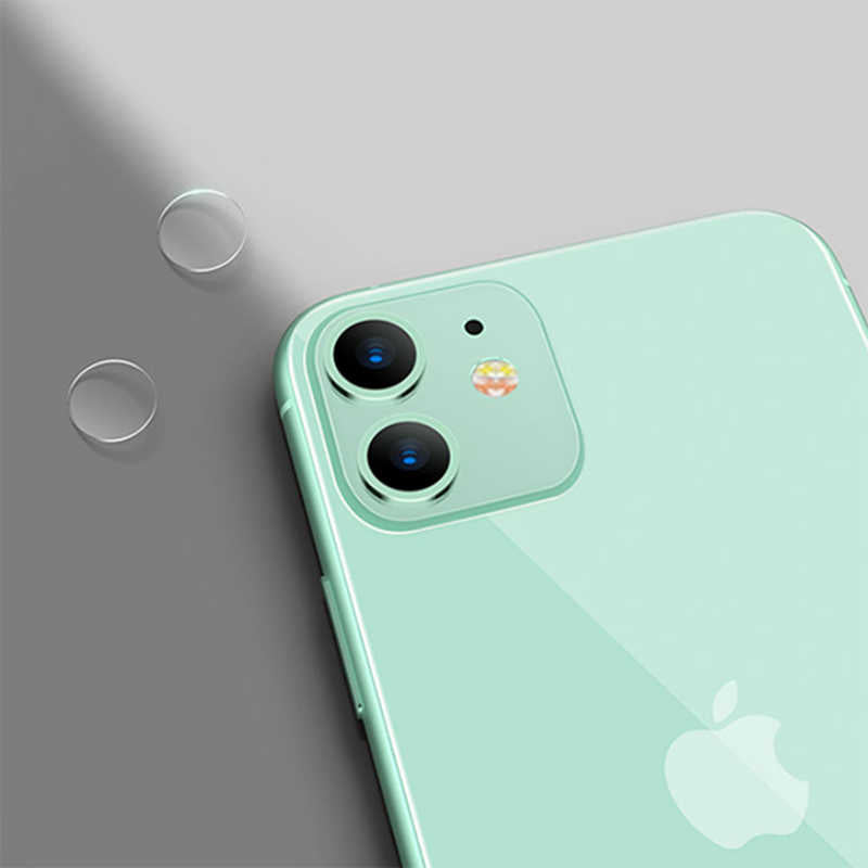 Apple iPhone 11 Zore Nano Kamera Koruyucu Renksiz