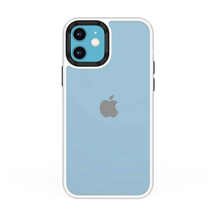 Apple iPhone 12 Kılıf Zore Cann Kapak Mavi