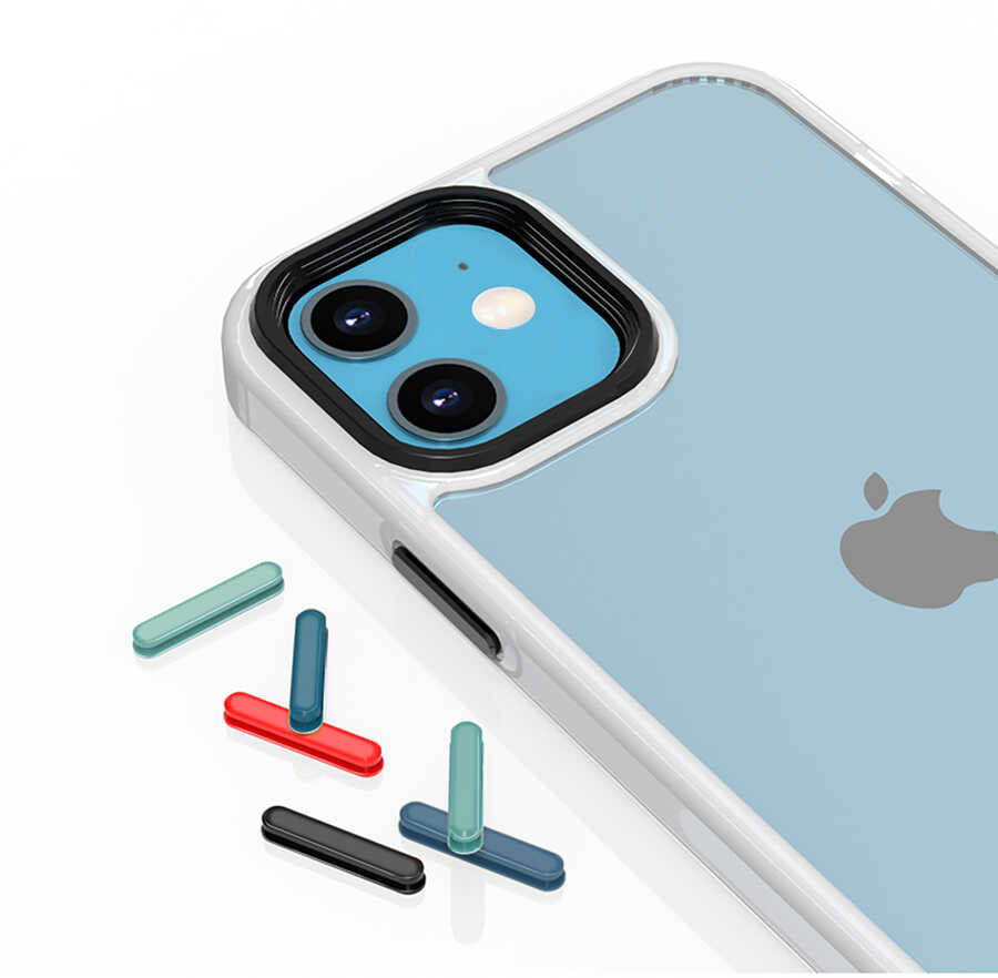 Apple iPhone 12 Kılıf Zore Cann Kapak Yeşil