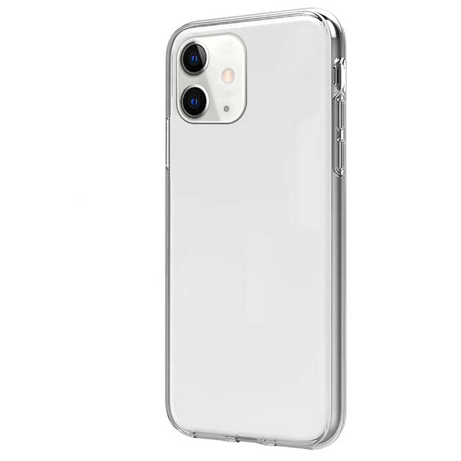 Apple iPhone 12 Kılıf Zore Enjoy Kapak Renksiz
