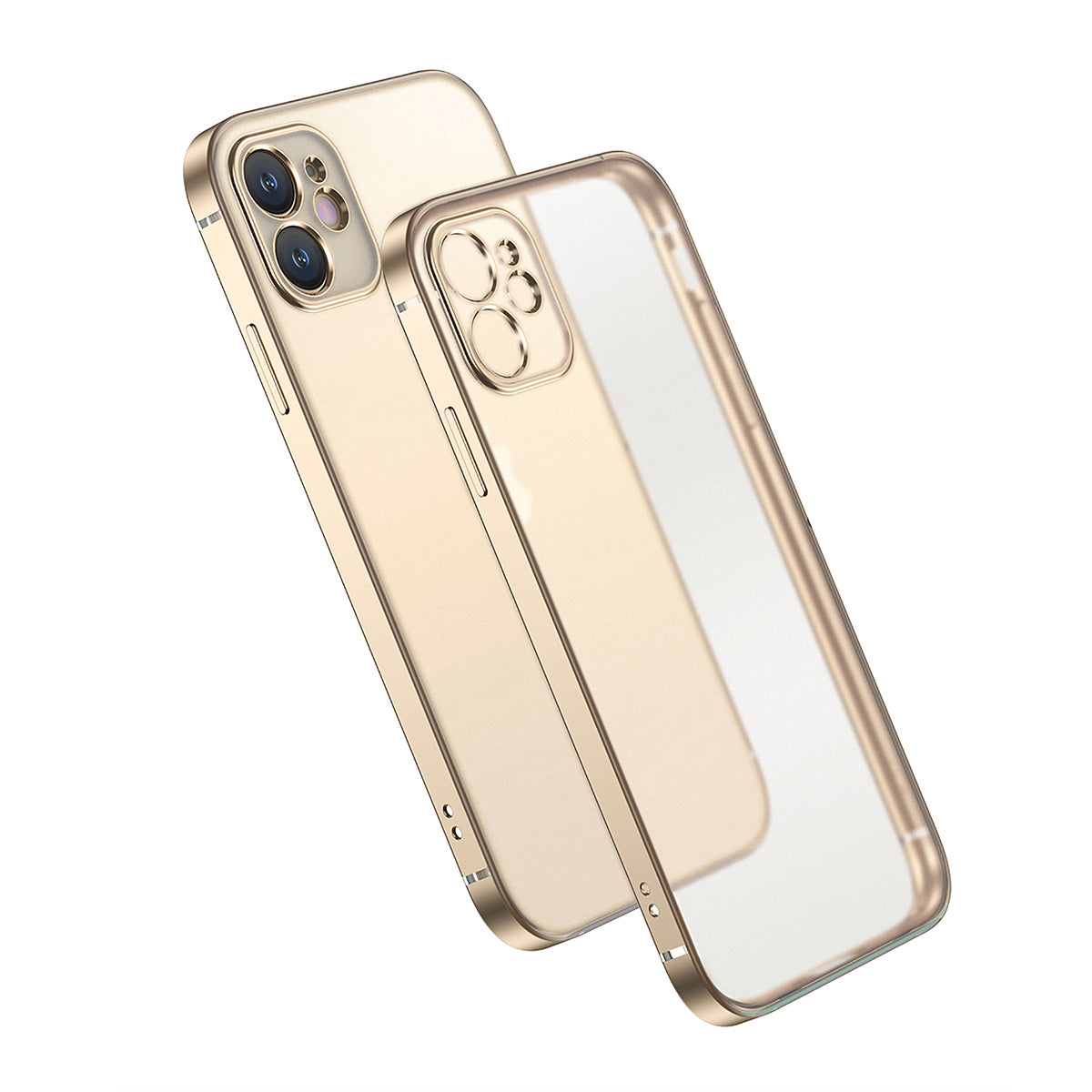 Apple iPhone 12 Kılıf Zore Mat Gbox Kapak Siyah