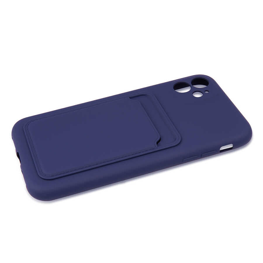 Apple iPhone 12 Kılıf Zore Ofix Kapak Lacivert