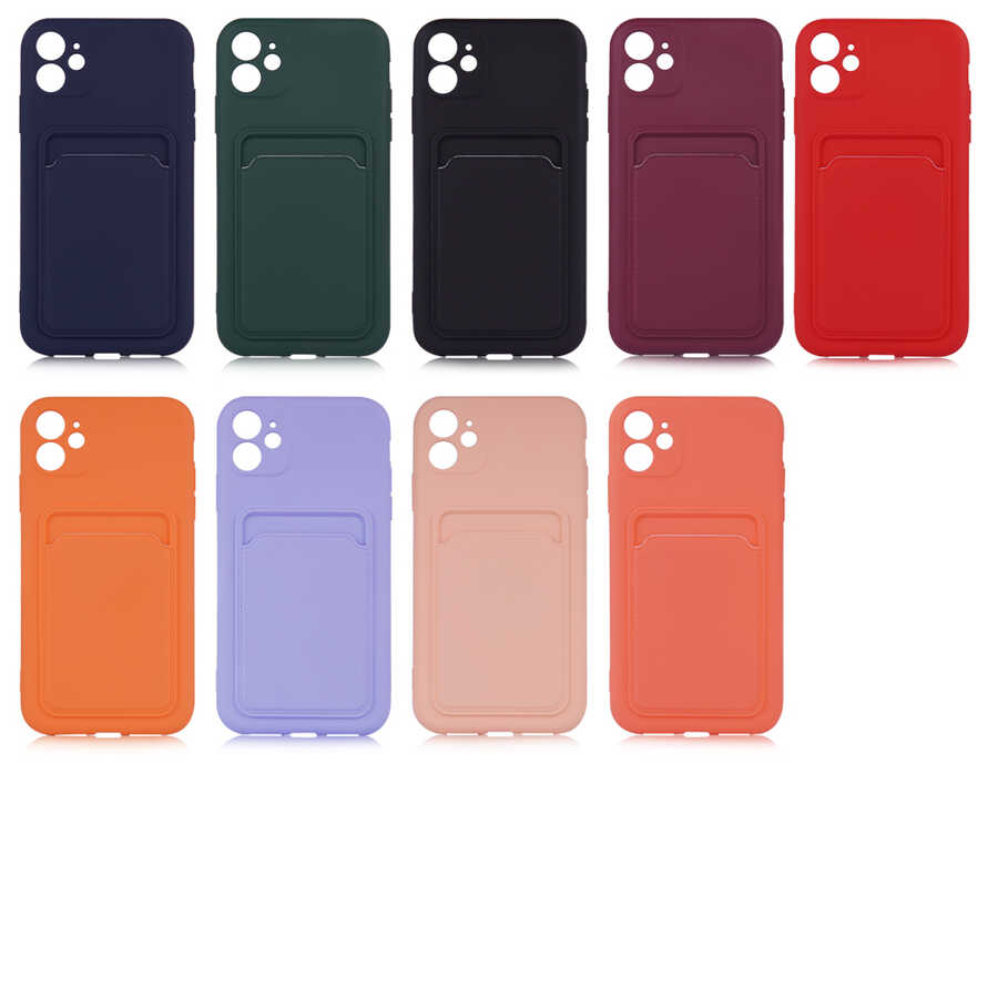 Apple iPhone 12 Kılıf Zore Ofix Kapak Lacivert