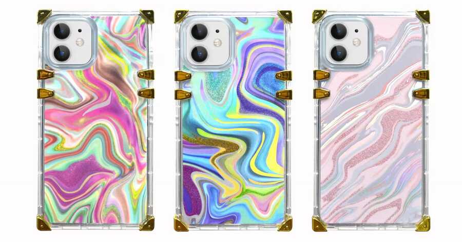 Apple iPhone 12 Kılıf Zore Ples Kapak Mavi