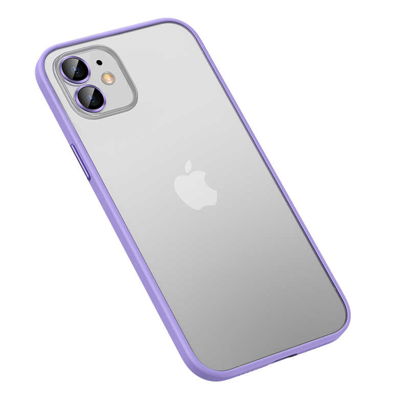 Apple iPhone 12 Kılıf Zore Retro Kapak Rose Gold