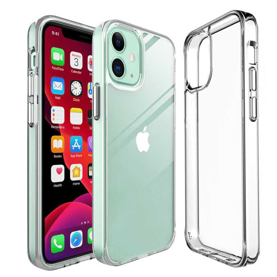 Apple iPhone 12 Mini Kılıf Zore İmax Silikon Siyah