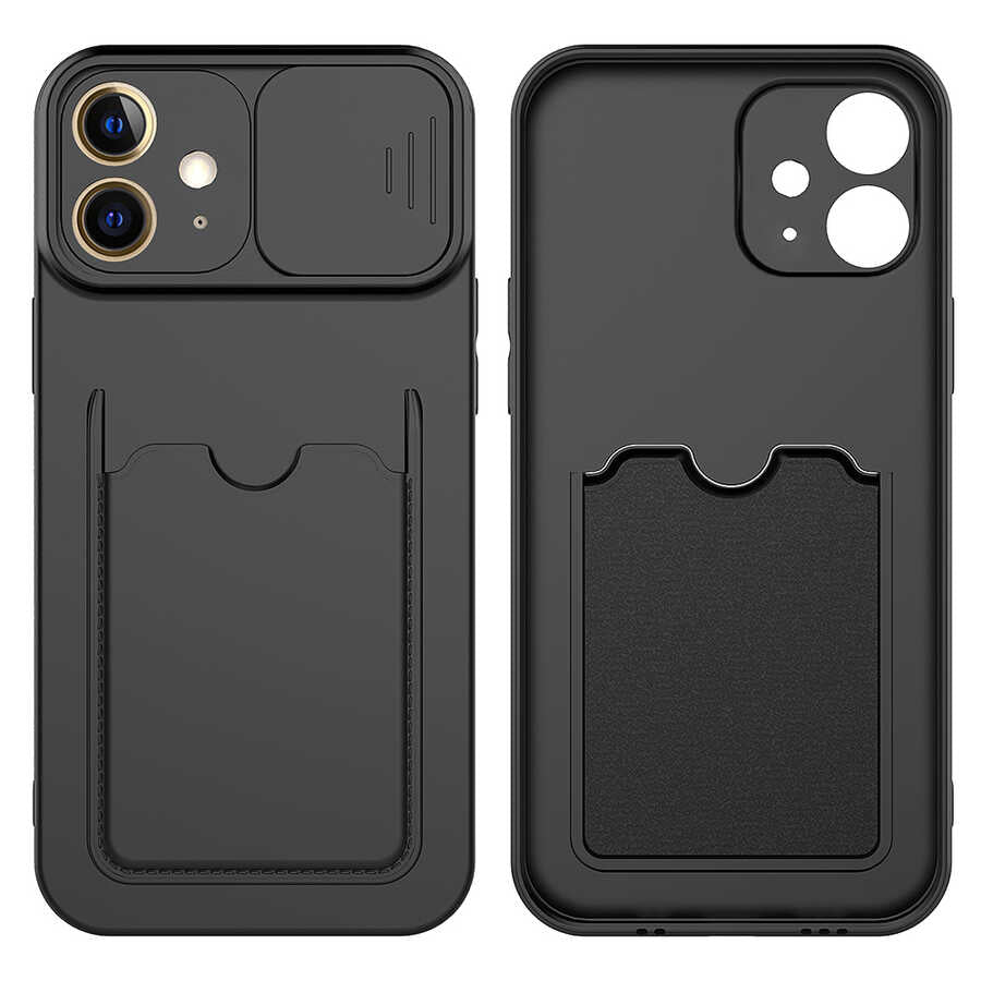 Apple iPhone 12 Mini Kılıf Zore Kartix Kapak Kırmızı