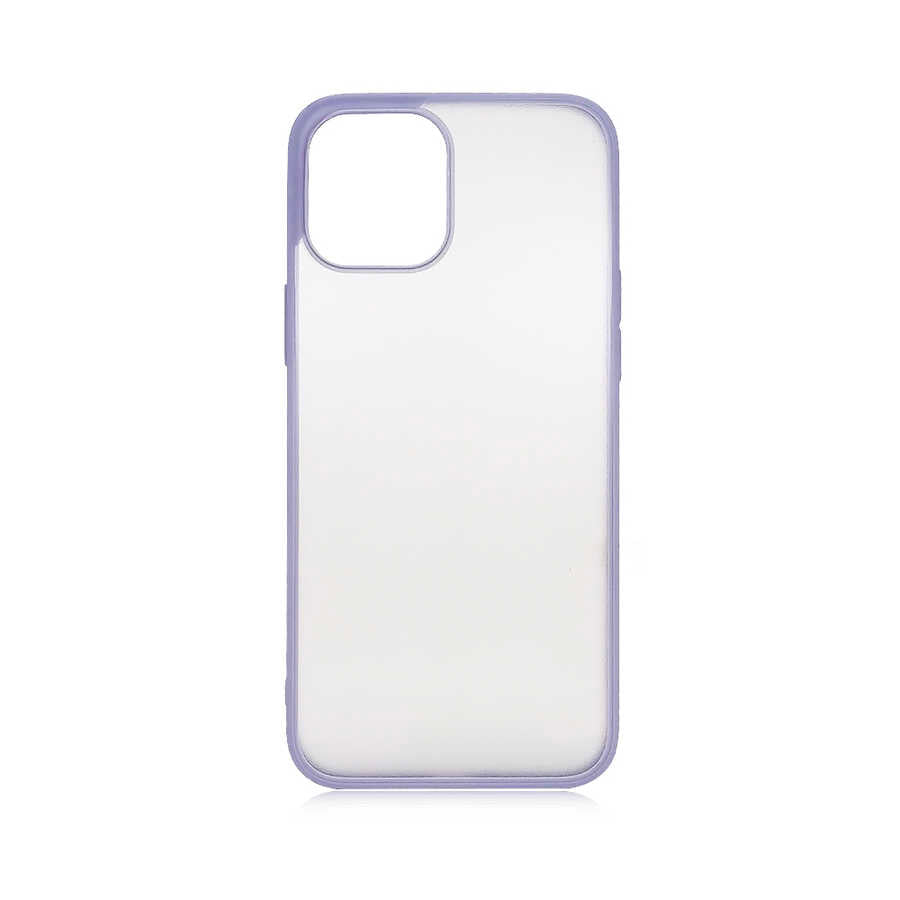 Apple iPhone 12 Mini Kılıf Zore Mess Kapak Mor