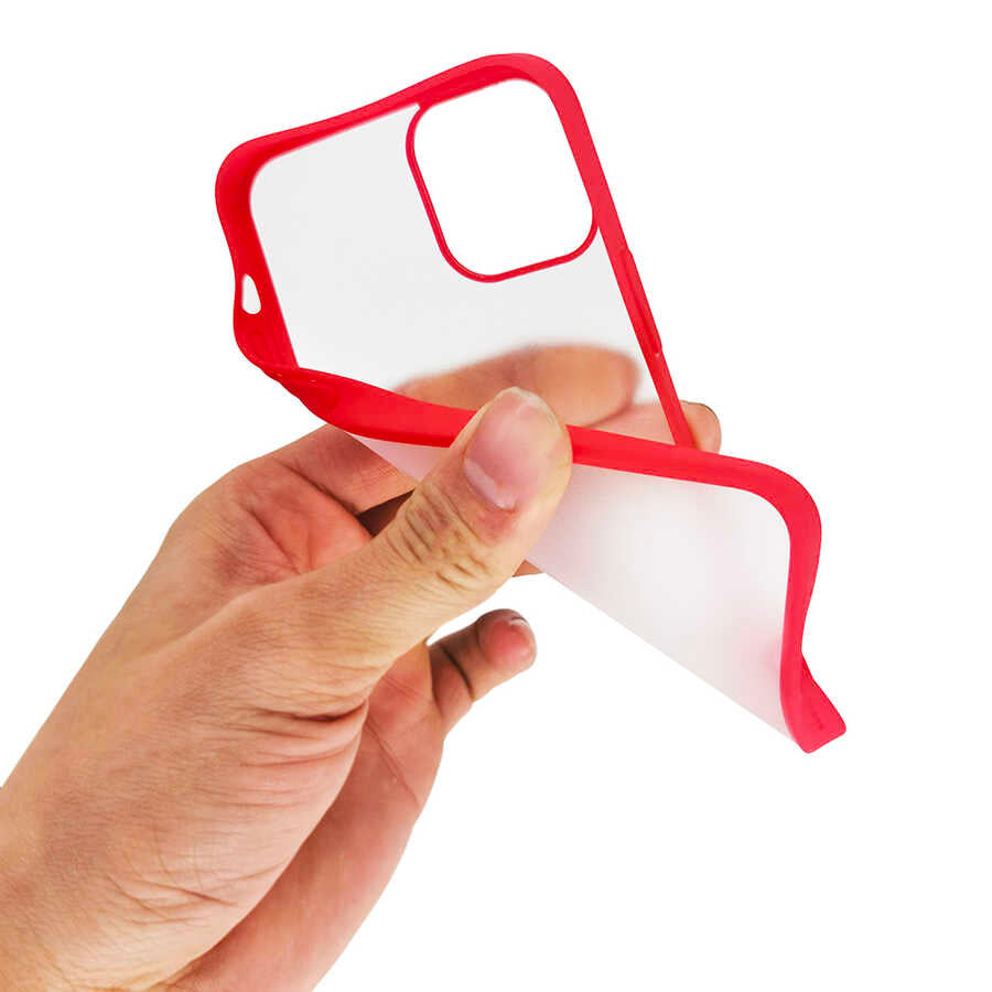 Apple iPhone 12 Mini Kılıf Zore Mess Kapak Mor