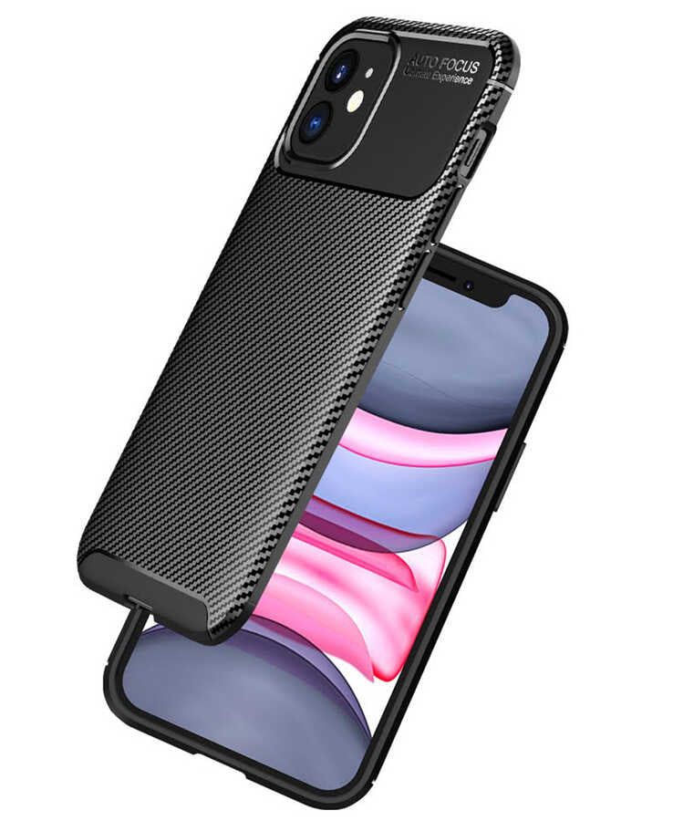 Apple iPhone 12 Mini Kılıf Zore Negro Silikon Kapak Lacivert