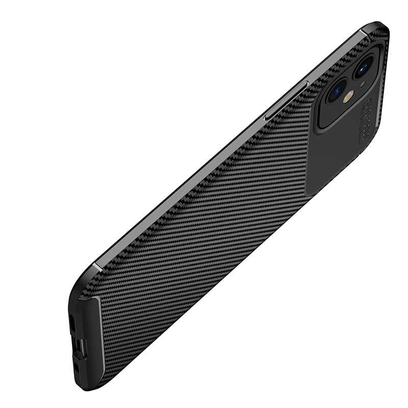Apple iPhone 12 Mini Kılıf Zore Negro Silikon Kapak Lacivert