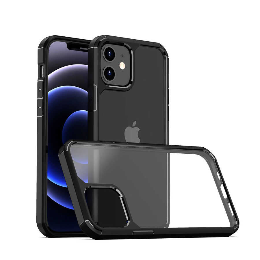 Apple iPhone 12 Mini Kılıf Zore Roll Kapak Mavi