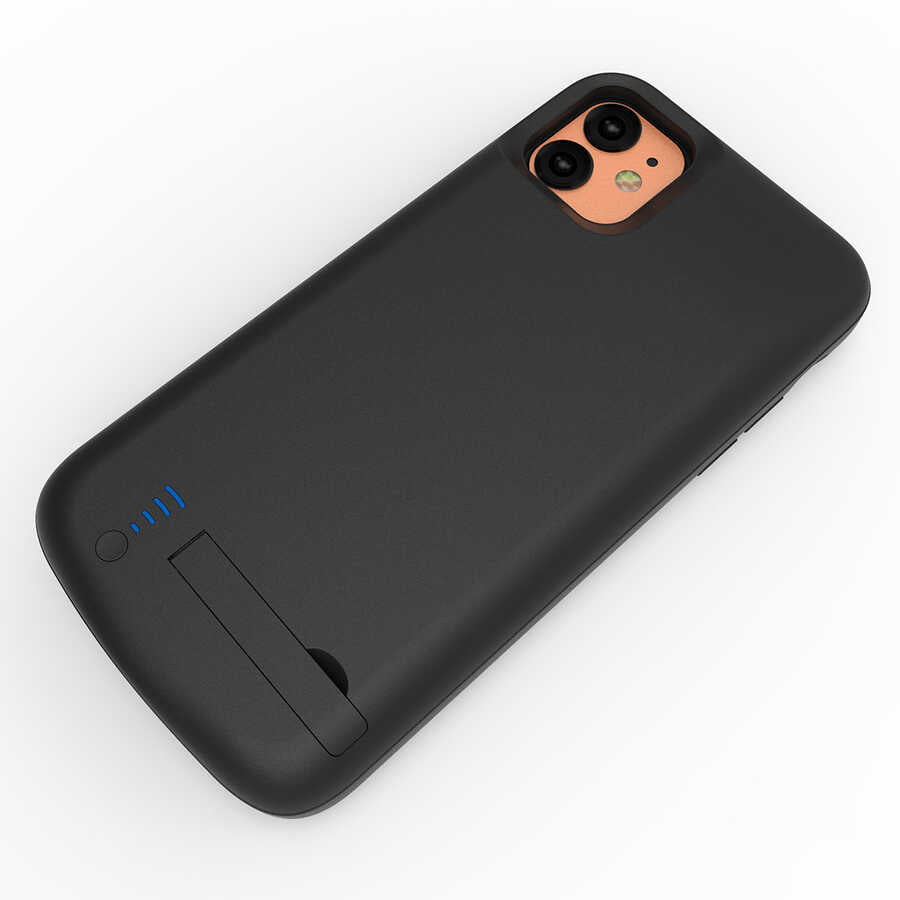 Apple iPhone 12 Mini Zore Şarjlı Kılıf Siyah