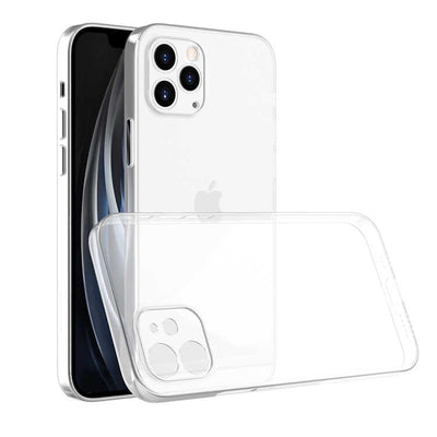 Apple iPhone 12 Pro Kılıf Zore Blok Kapak Renksiz