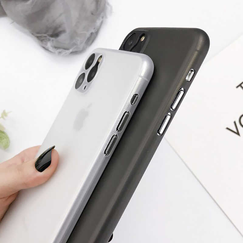 Apple iPhone 12 Pro Kılıf Zore Eko PP Kapak Siyah