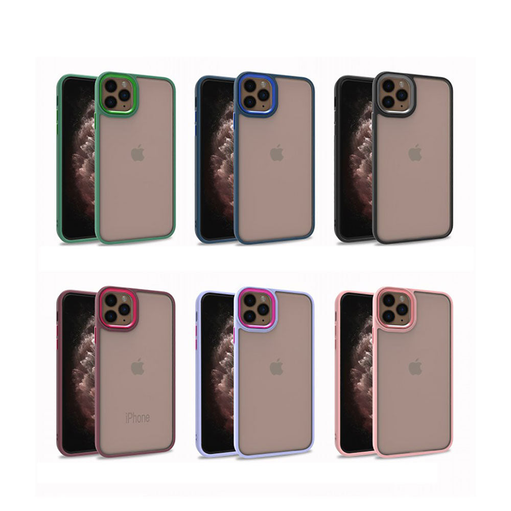 Apple iPhone 12 Pro Kılıf Zore Flora Kapak Sierra Mavi