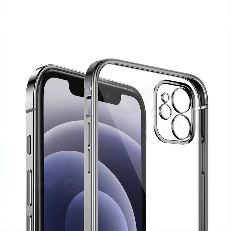 Apple iPhone 12 Pro Kılıf Zore Gbox Kapak Lacivert