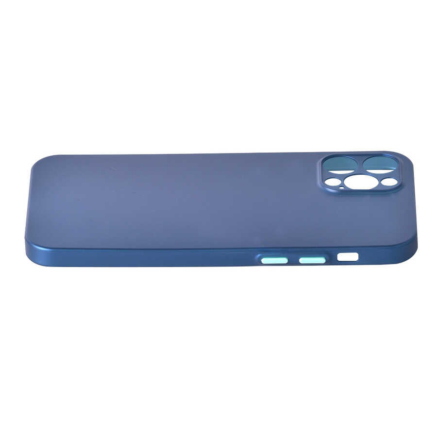 Apple iPhone 12 Pro Kılıf Zore Slims Kapak Renksiz