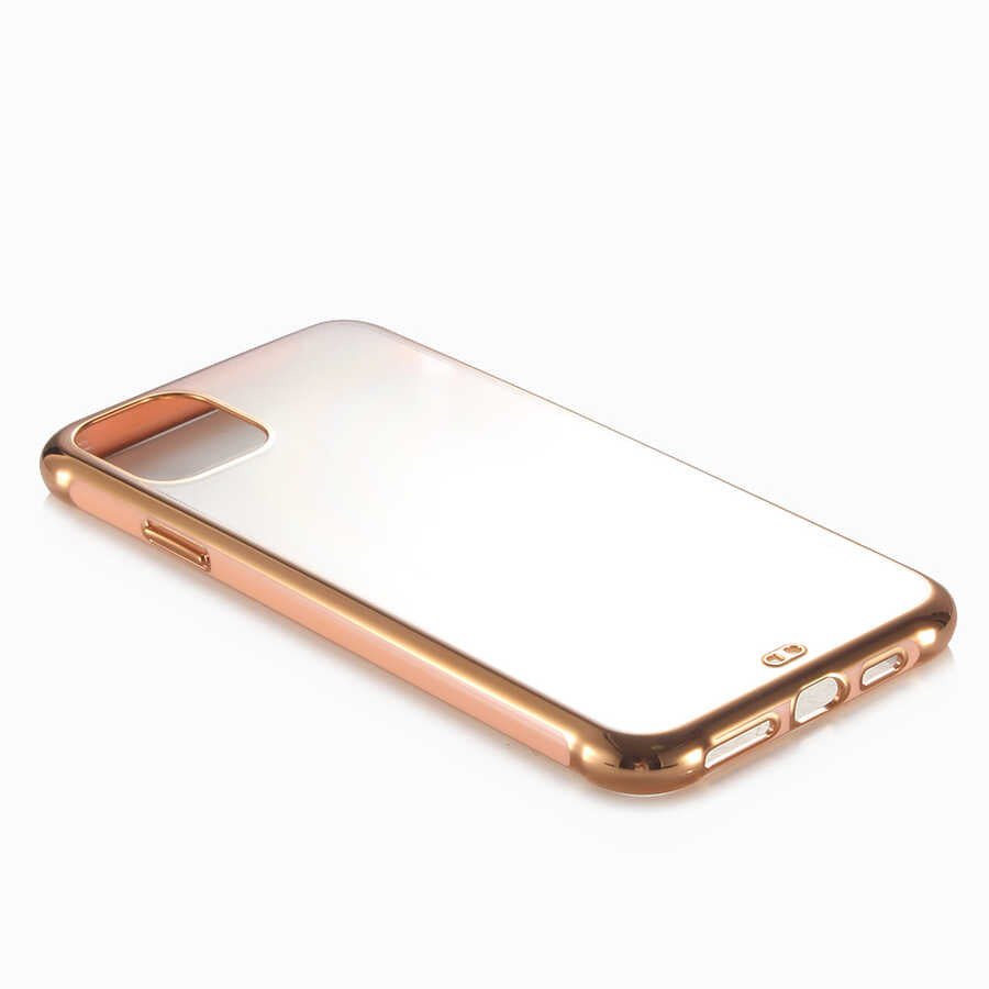 Apple iPhone 12 Pro Kılıf Zore Voit Kapak Beyaz