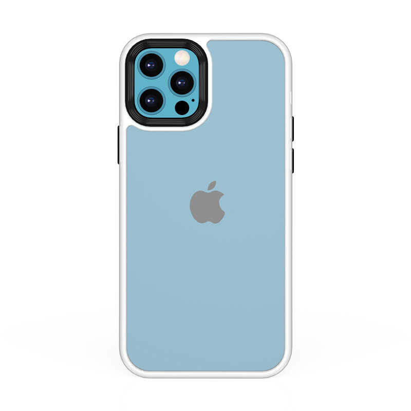 Apple iPhone 12 Pro Max Kılıf Zore Cann Kapak Beyaz