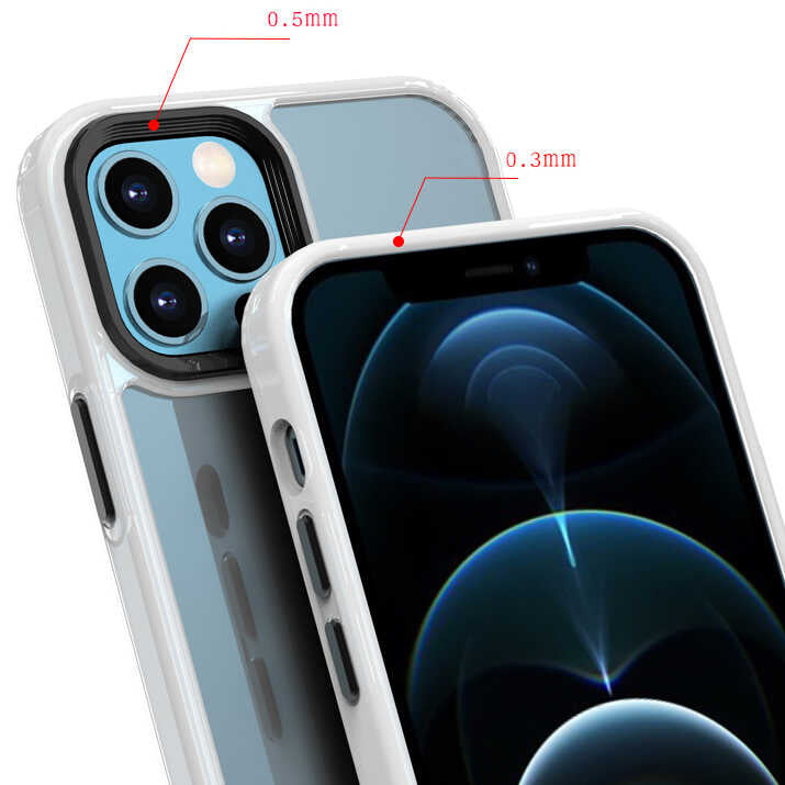 Apple iPhone 12 Pro Max Kılıf Zore Cann Kapak Siyah