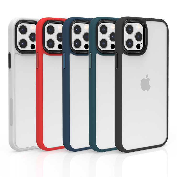 Apple iPhone 12 Pro Max Kılıf Zore Cann Kapak Yeşil