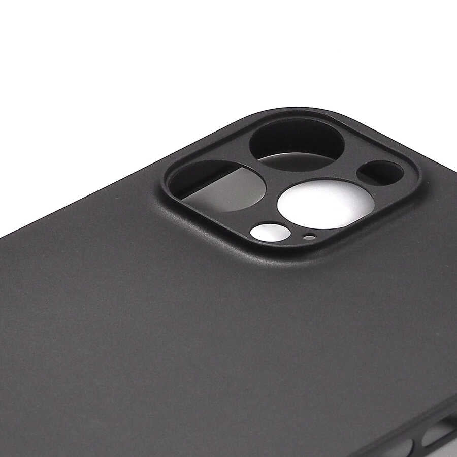 Apple iPhone 12 Pro Max Kılıf Zore Eko PP Kapak Siyah