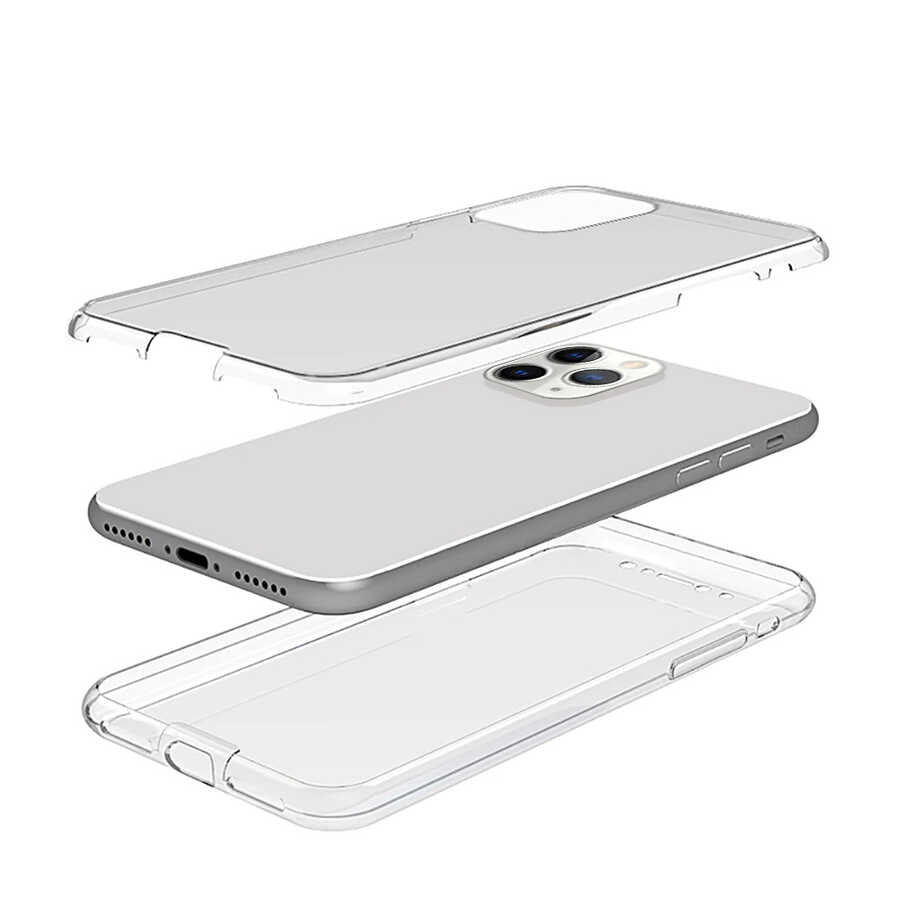 Apple iPhone 12 Pro Max Kılıf Zore Enjoy Kapak Renksiz