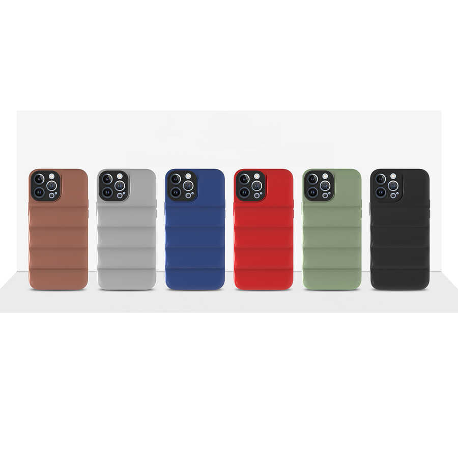 Apple iPhone 12 Pro Max Kılıf Zore Kasis Kapak Saks Mavi