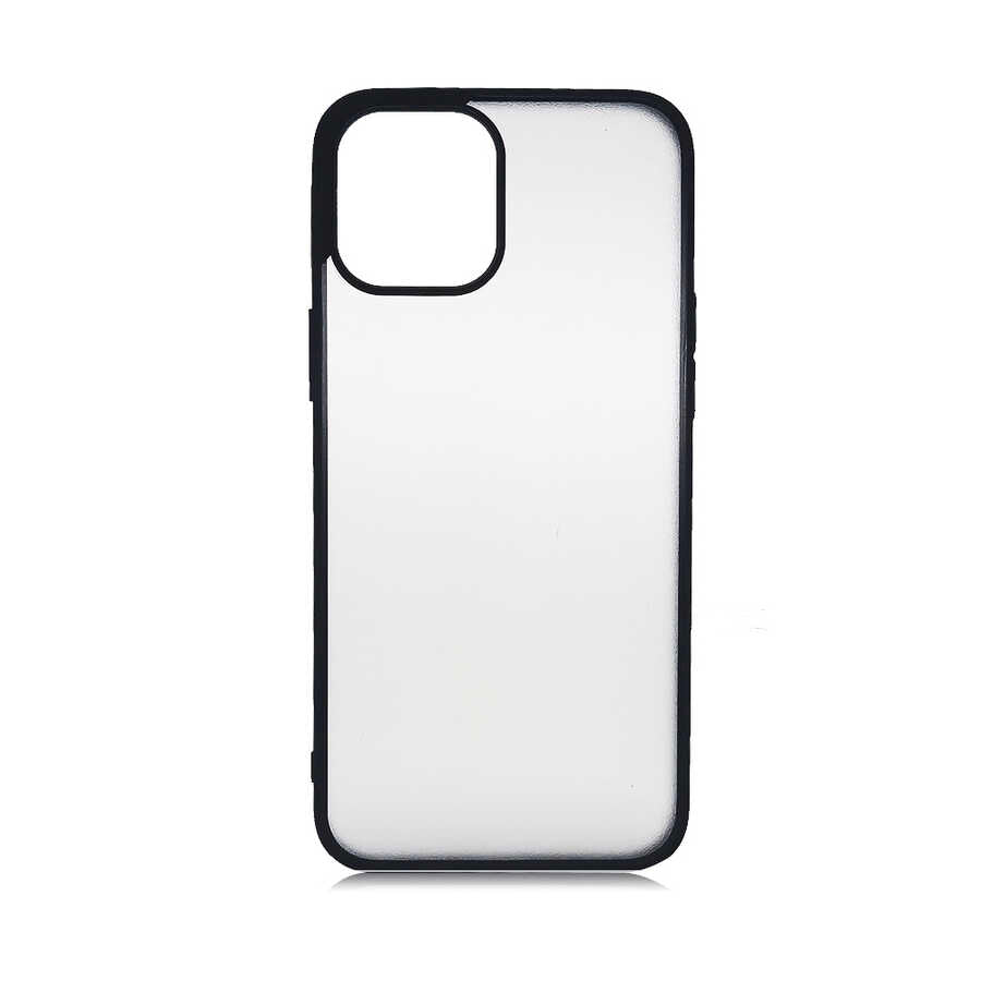 Apple iPhone 12 Pro Max Kılıf Zore Mess Kapak Siyah