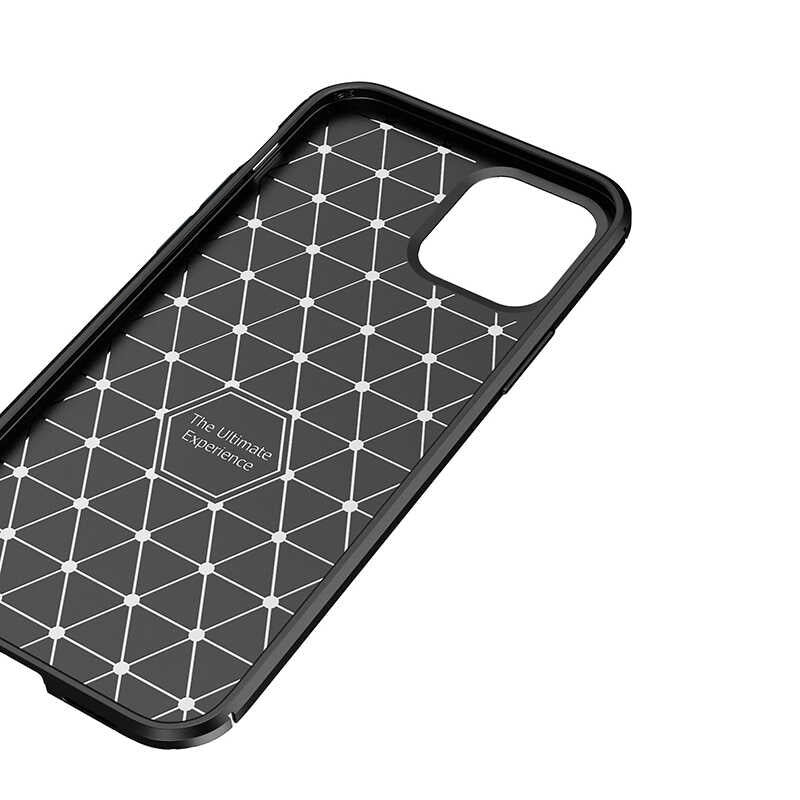 Apple iPhone 12 Pro Max Kılıf Zore Negro Silikon Kapak Lacivert