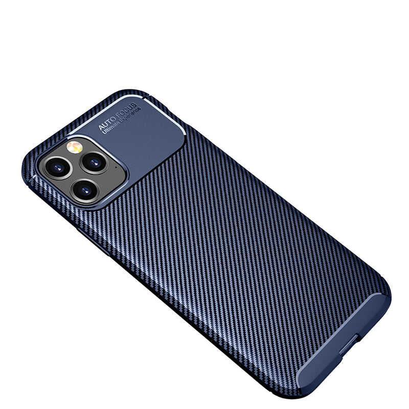 Apple iPhone 12 Pro Max Kılıf Zore Negro Silikon Kapak Siyah