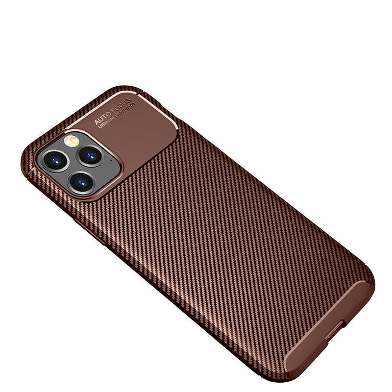Apple iPhone 12 Pro Max Kılıf Zore Negro Silikon Kapak Siyah