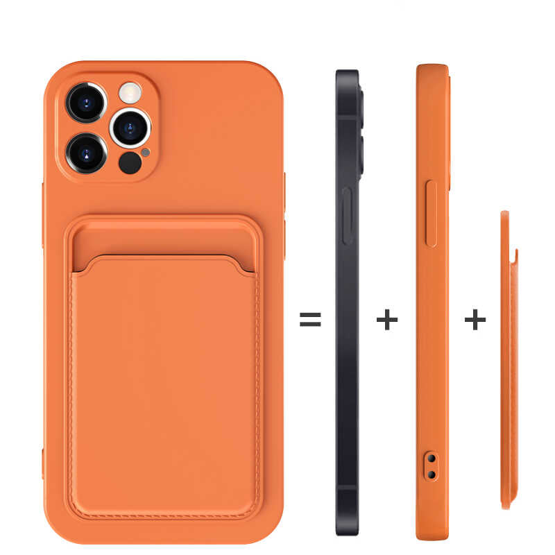 Apple iPhone 12 Pro Max Kılıf Zore Ofix Kapak Siyah