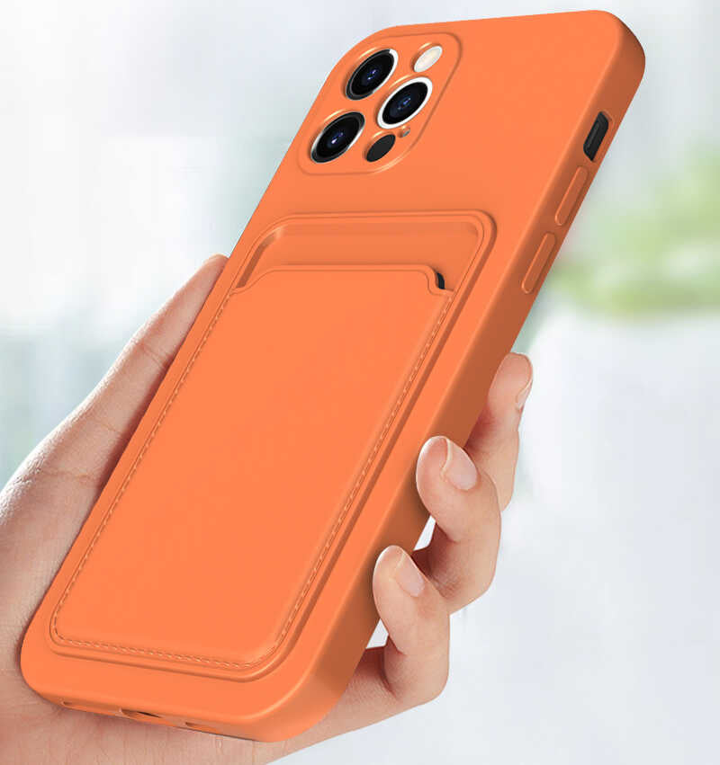 Apple iPhone 12 Pro Max Kılıf Zore Ofix Kapak Mürdüm