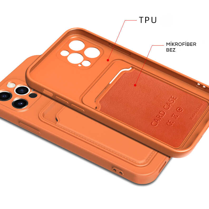 Apple iPhone 12 Pro Max Kılıf Zore Ofix Kapak Siyah