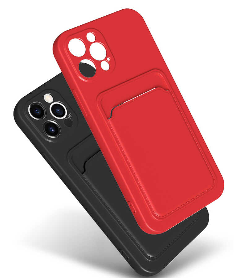 Apple iPhone 12 Pro Max Kılıf Zore Ofix Kapak Lacivert