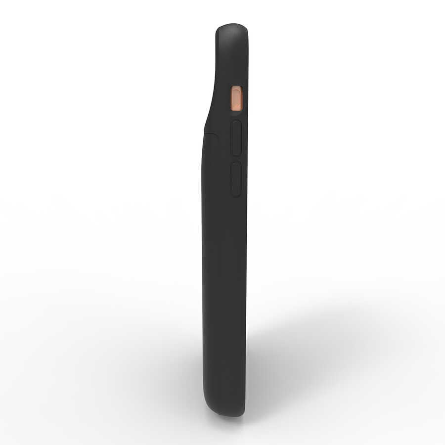 Apple iPhone 12 Pro Max Zore Şarjlı Kılıf Siyah