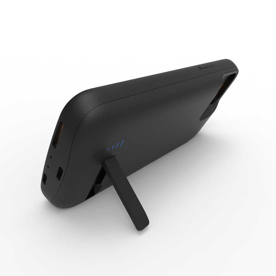 Apple iPhone 12 Pro Max Zore Şarjlı Kılıf Siyah