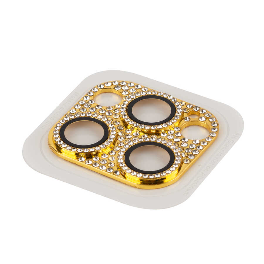 Apple iPhone 12 Pro Zore CL-08 Kamera Lens Koruyucu Mavi