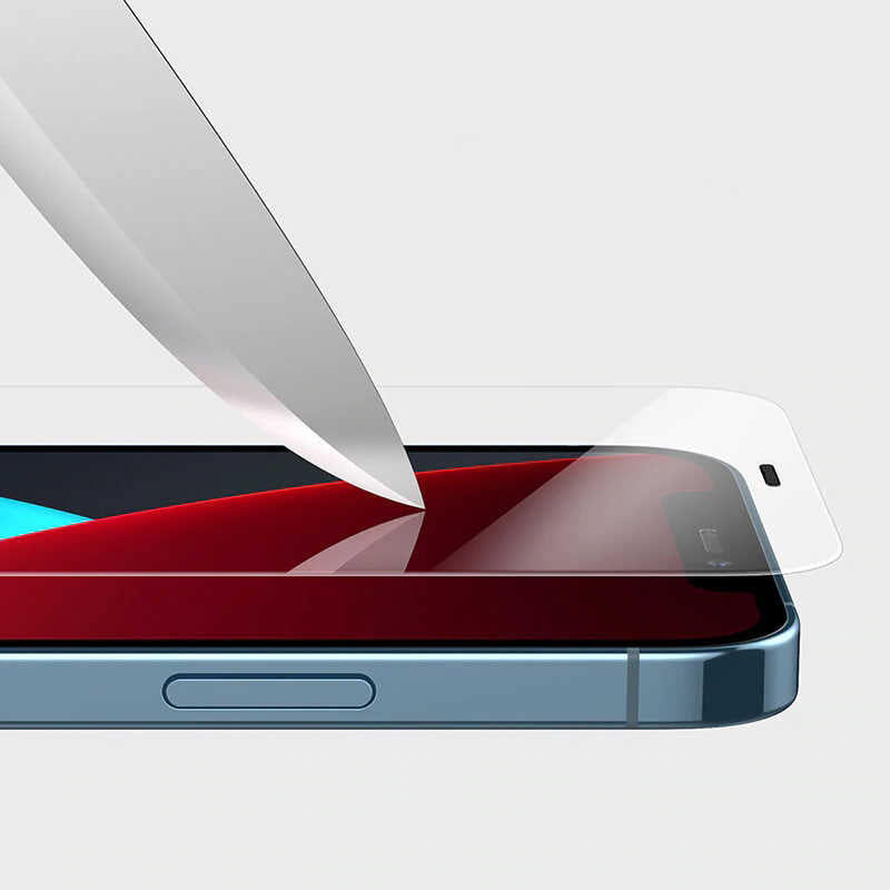 Apple iPhone 12 Pro Zore Vox Glass Temperli Ekran Koruyucu Renksiz