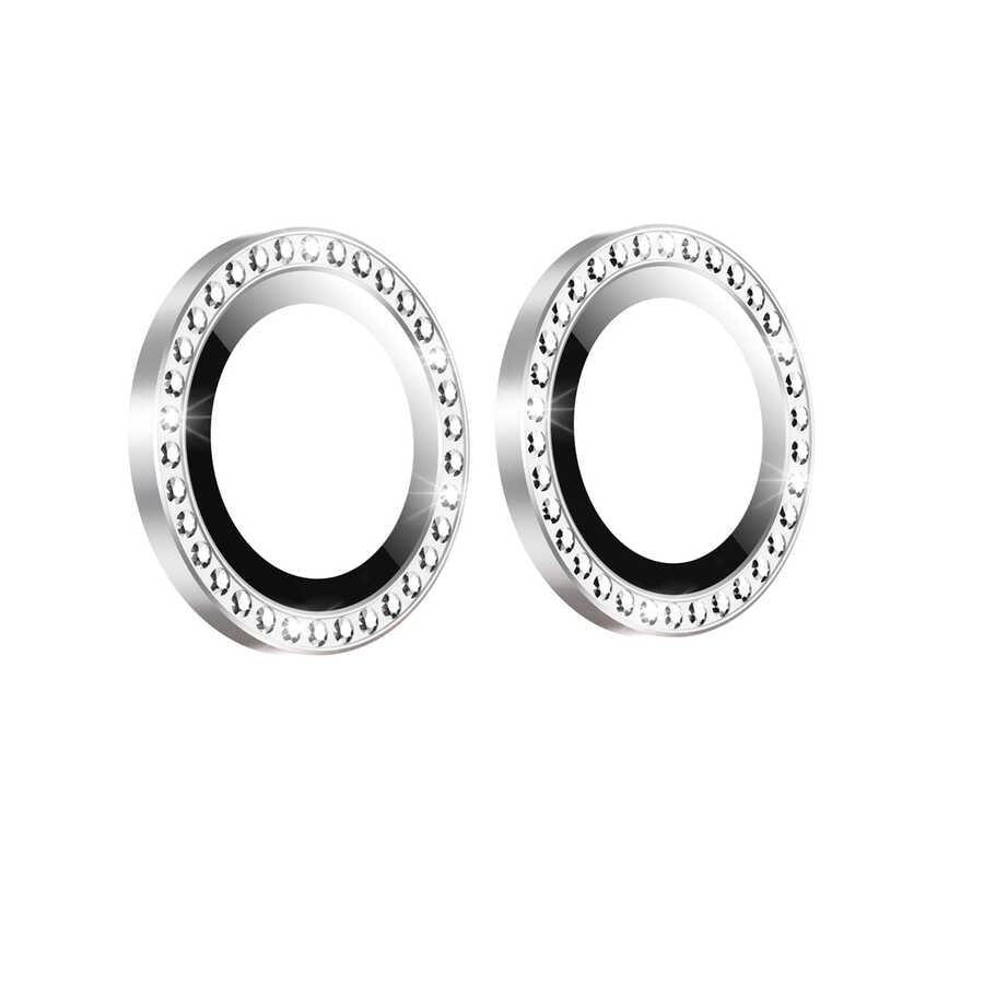 Apple iPhone 12 Zore CL-06 Kamera Lens Koruyucu Colorful