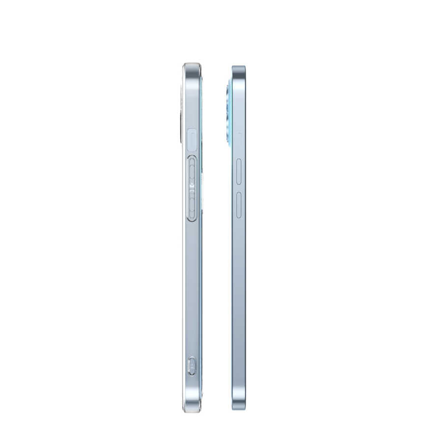 Apple iPhone 13 Kılıf Zore Fizy Kapak Renksiz