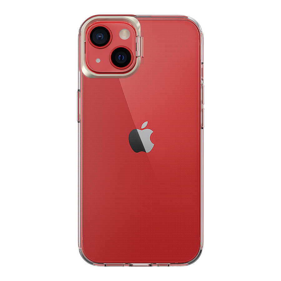 Apple iPhone 13 Kılıf Zore Skuba Kapak Rose Gold