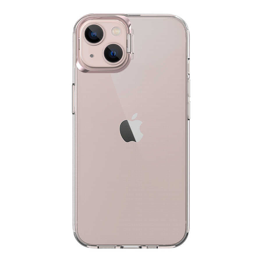 Apple iPhone 13 Kılıf Zore Skuba Kapak Rose Gold